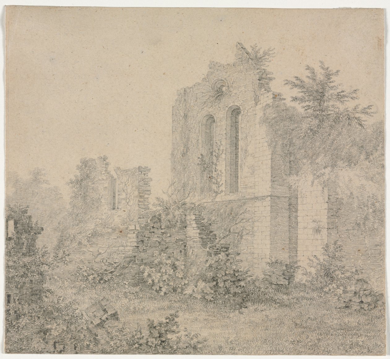 Ruiner af et kloster. af Charles Norris