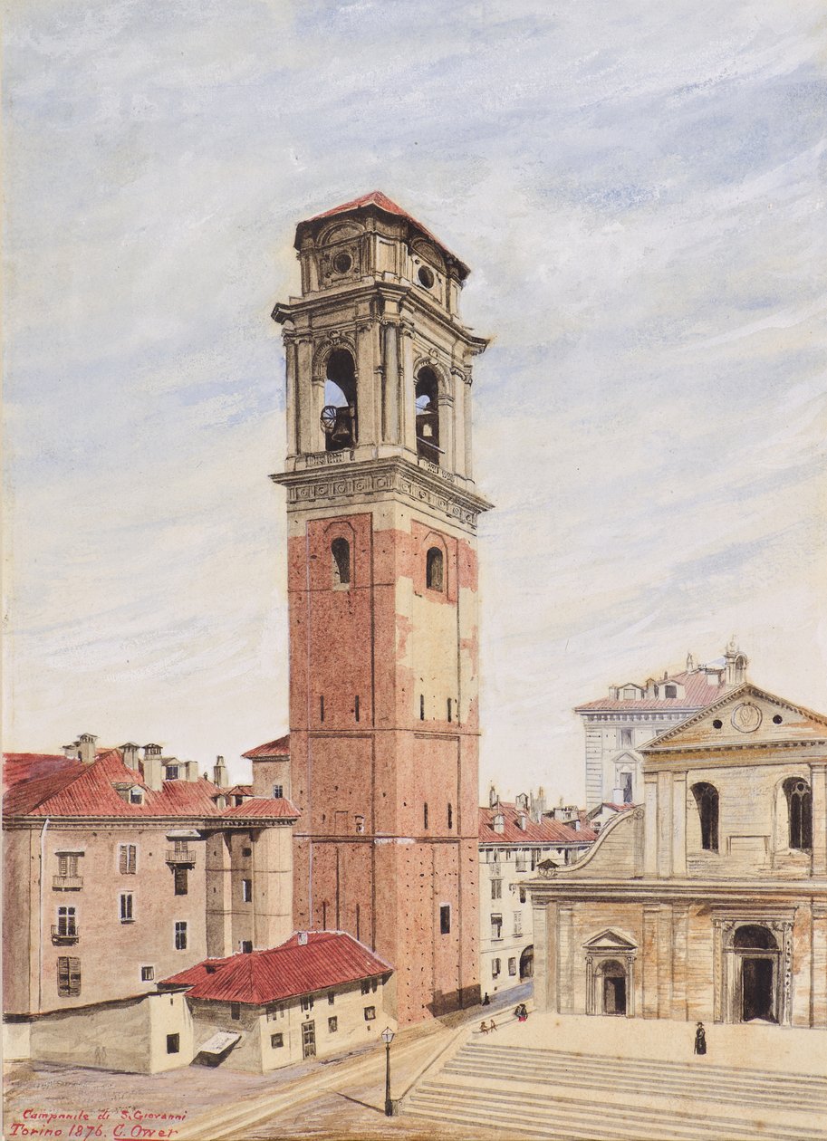 Campanile Di San Giovanni, Torino af Charles Ower