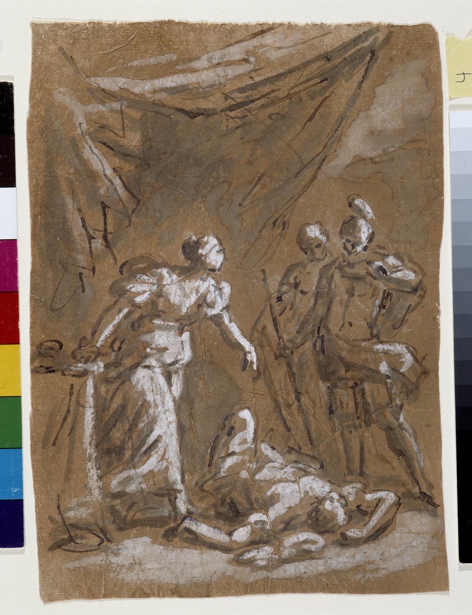 Judith og Holopherne (tegning) af Charles Parrocel