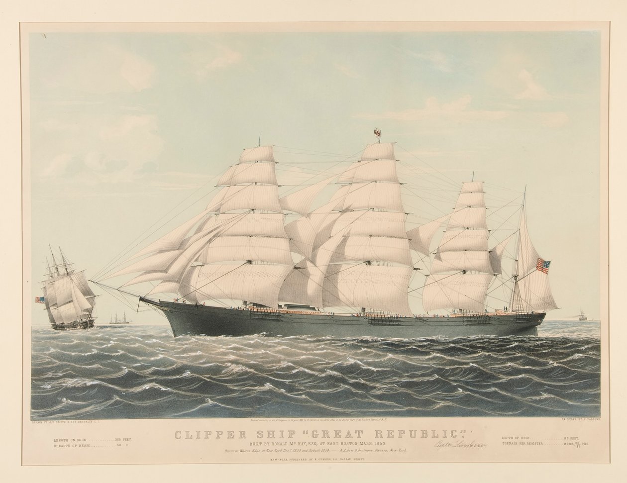 Clipper skib af Charles Parsons