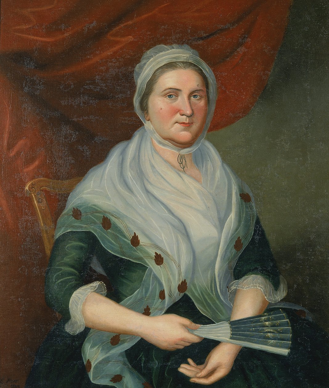 Emily Smiley Snowden, 1793. af Charles Peale Polk