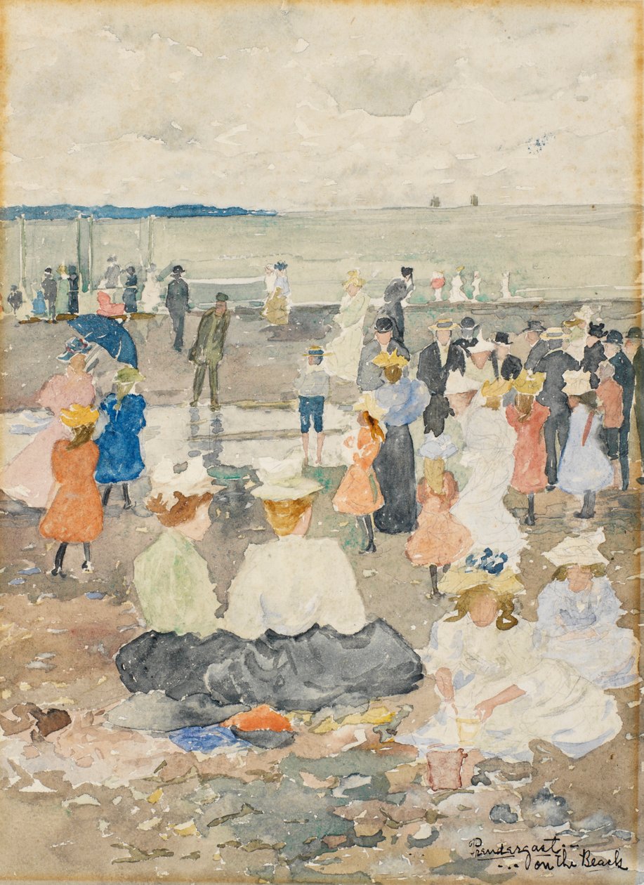 På stranden af Charles Prendergast