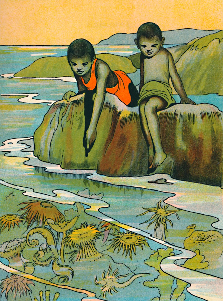 En have i havet, 1912 af Charles Robinson