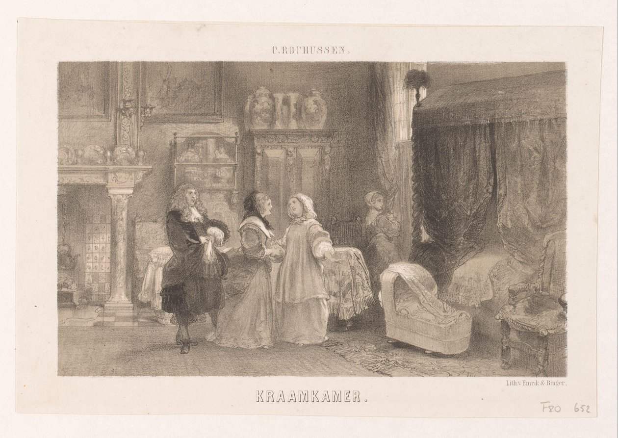 Børnehave (titel på objekt) af Charles Rochussen
