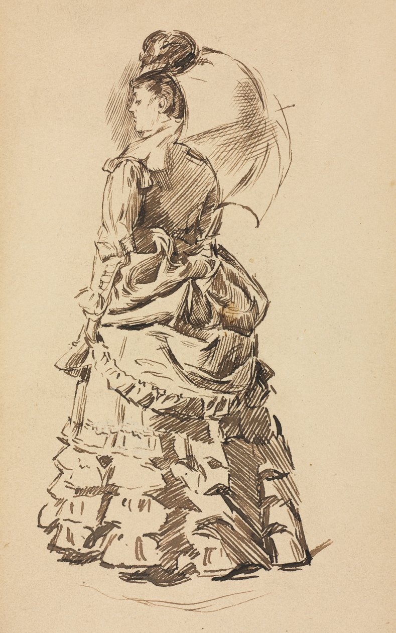 Studie for sind og stof. af Charles Samuel Keene