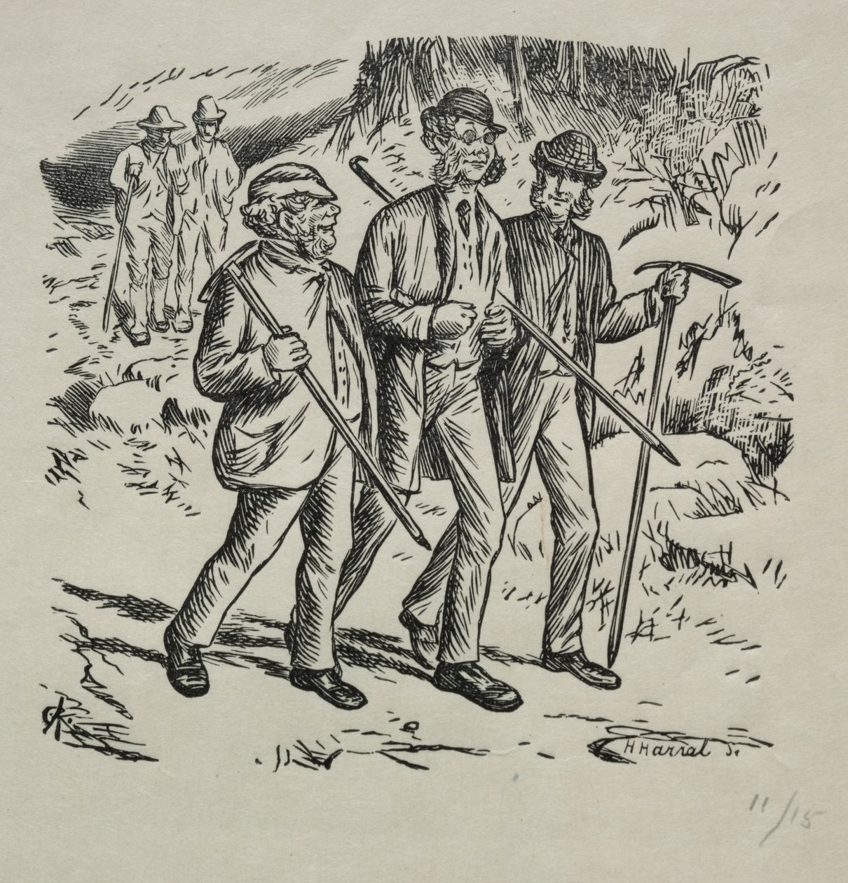 De tre navne af Charles Samuel Keene