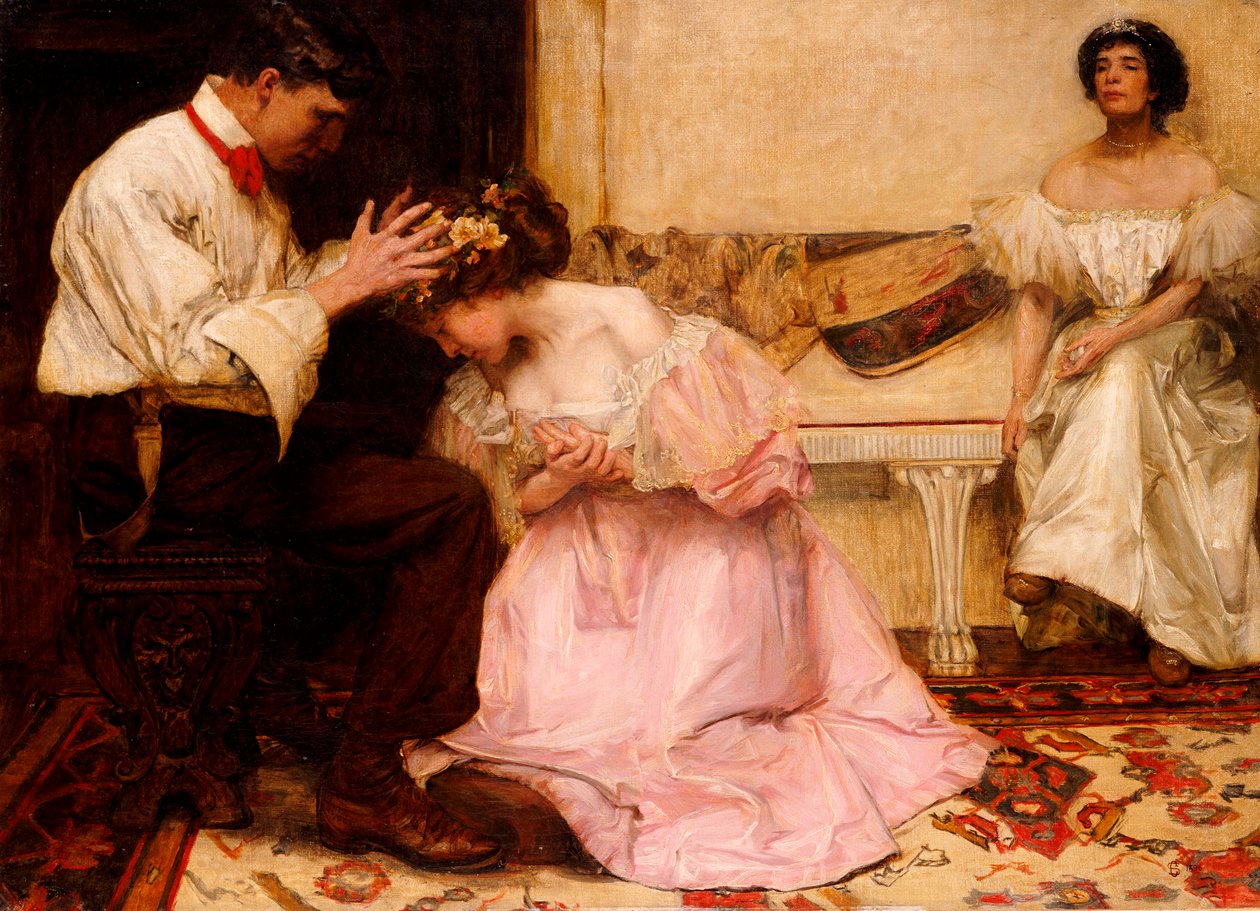 De to kroner, 1896 af Charles Sims