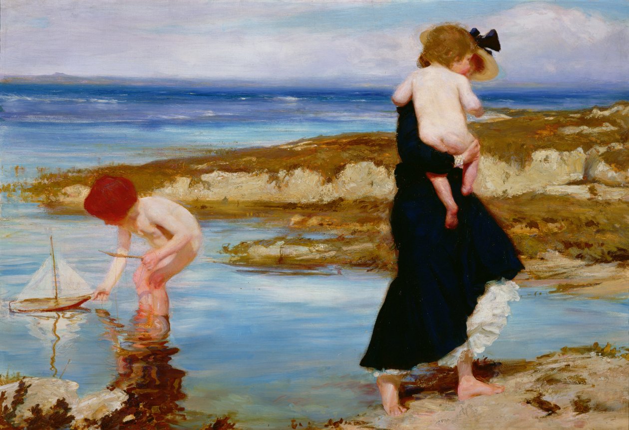 Vandbørn, 1903 af Charles Sims