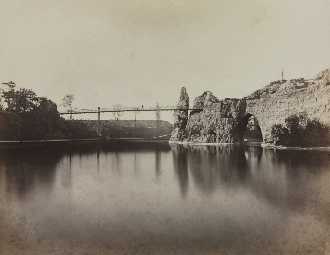 Buttes Chaumont, Paris, ca. 1860