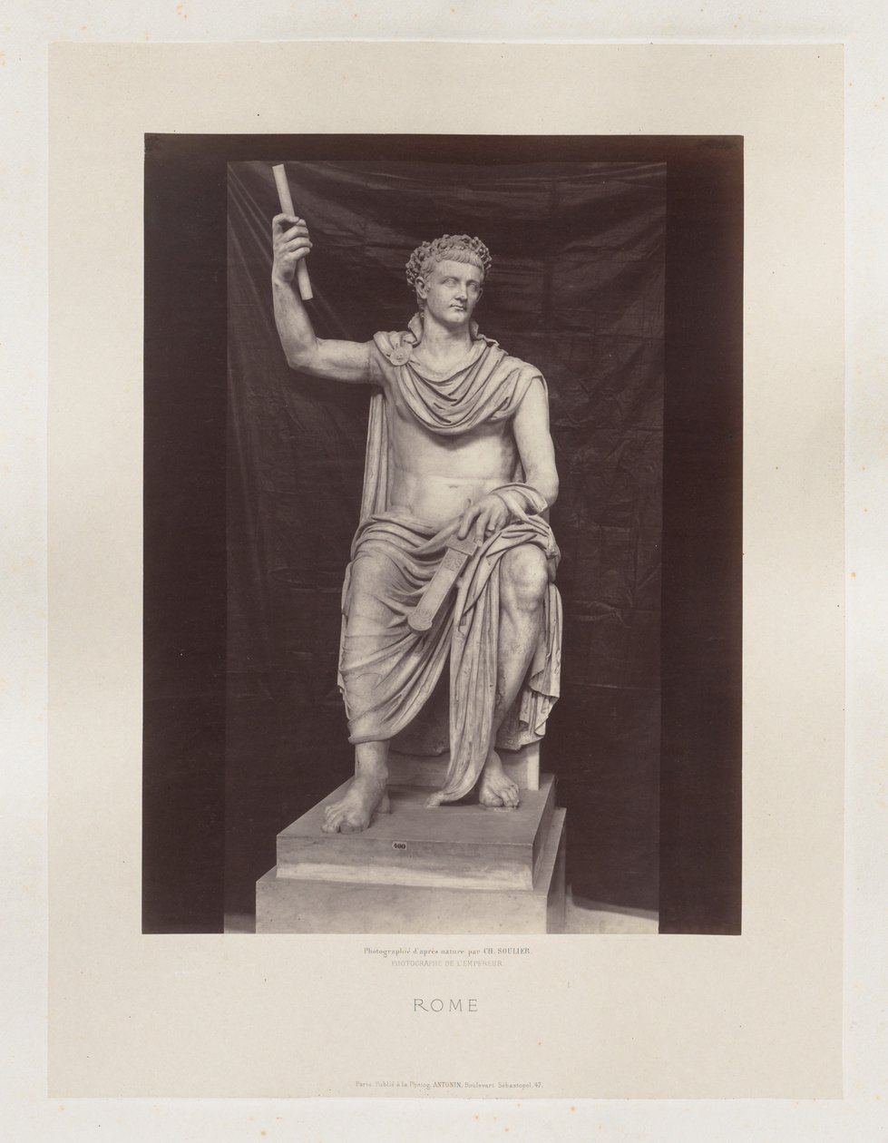 Statue de Tibere, Vatikanet af Charles Soulier
