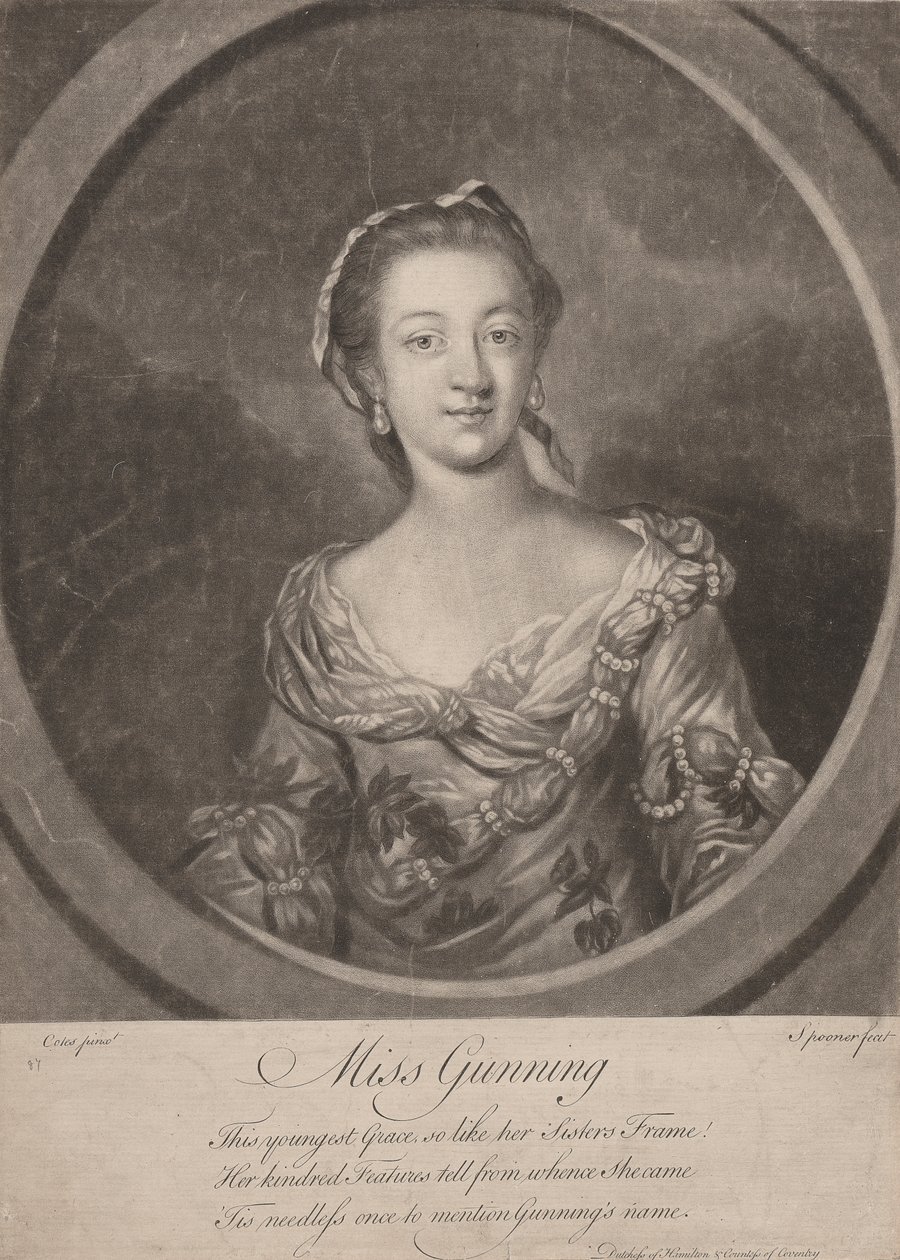 Frøken Catharine Gunning af Charles Spooner