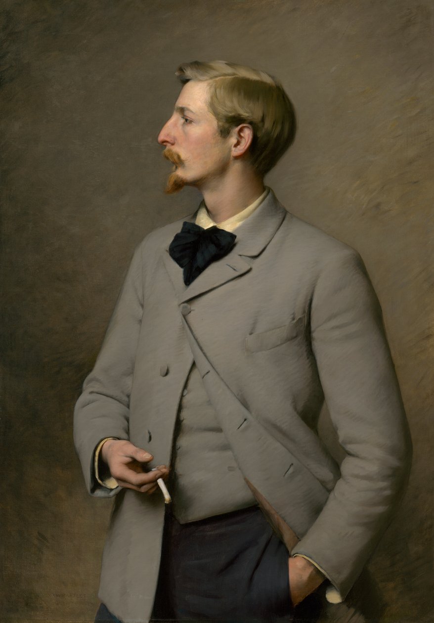 Paul Wayland Bartlett, ca. 1890. af Charles Sprague Pearce