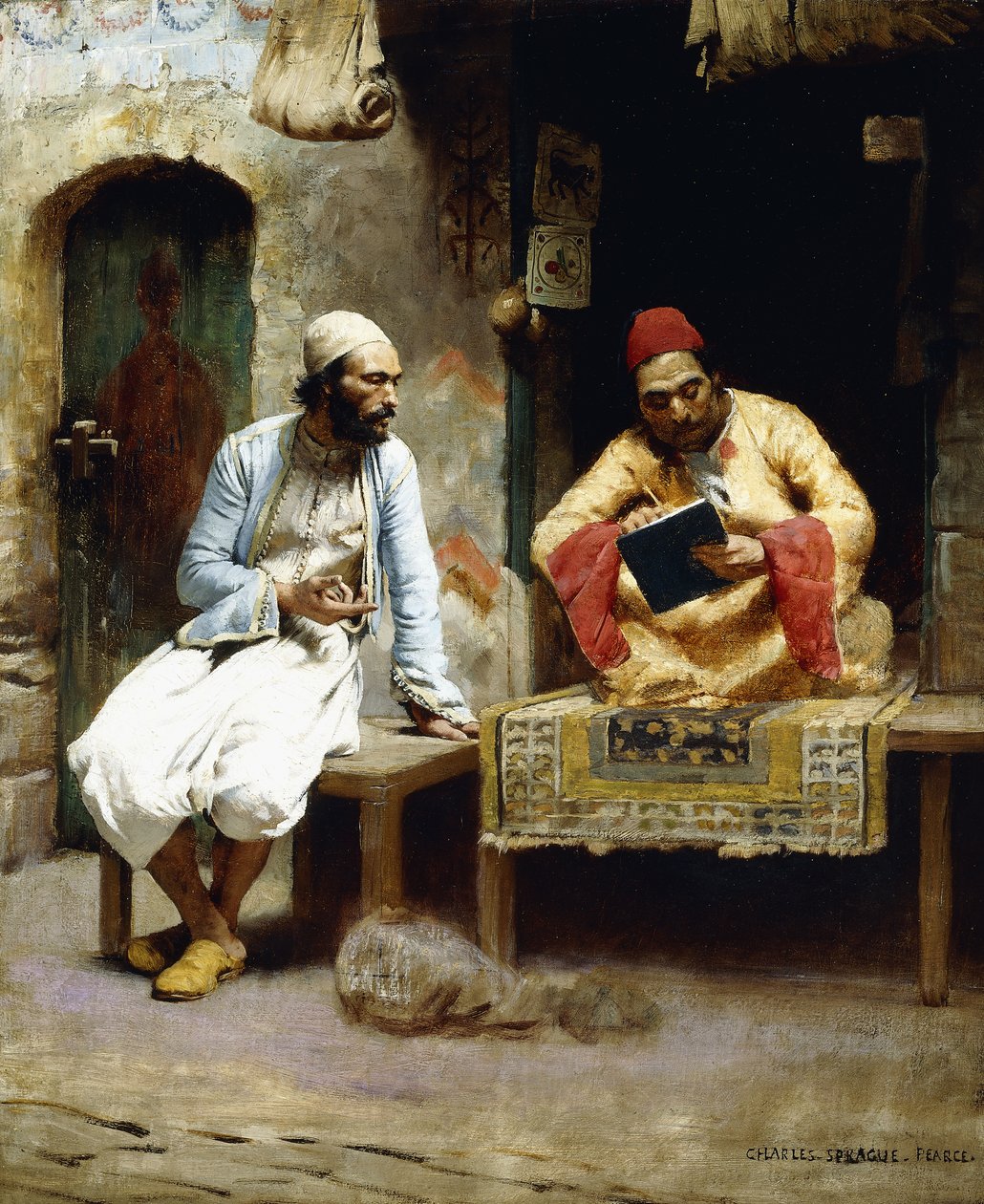 Brevet, af Charles Sprague Pearce