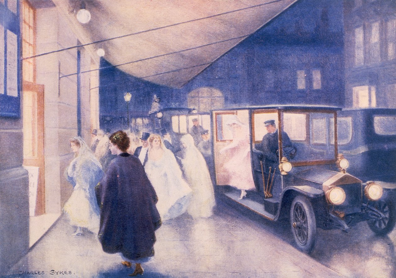 Plakat, der reklamerer for Rolls-Royce biler, c1907 af Charles Sykes