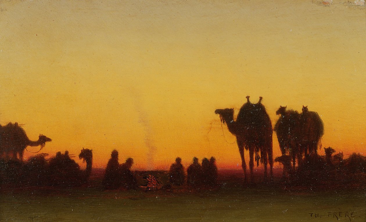 Ved lejrbålet af Charles Theodore Frere