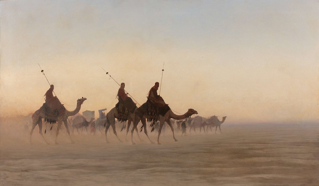 Fantastisk campingvogn i Mekka. af Charles Theodore Frere