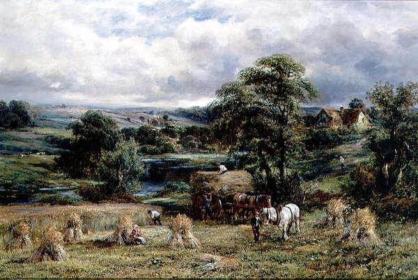 Høsttid, en engelsk sommer af Charles Thomas Burt