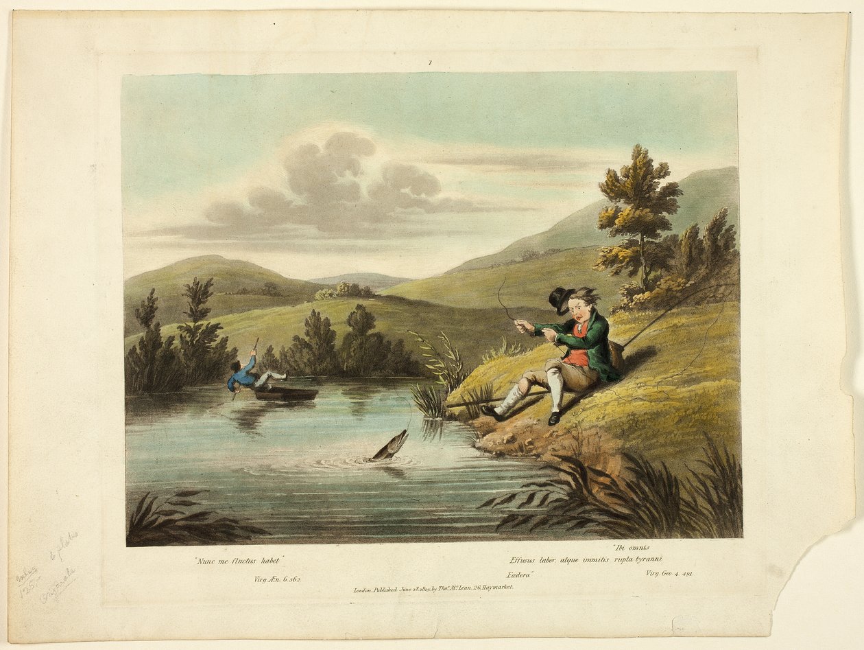 Fornøjelser ved fiskeri af Charles Turner
