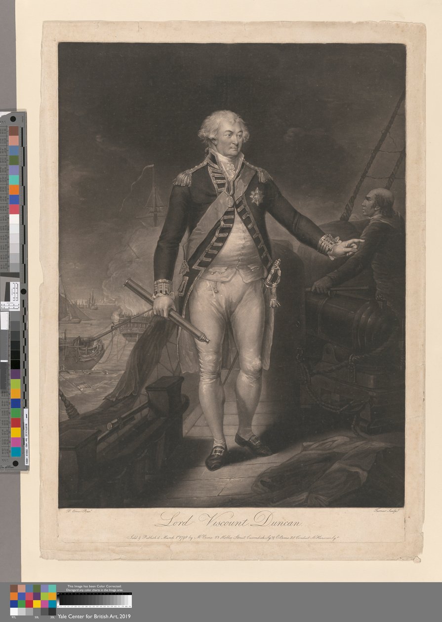 Lord Viscount Duncan af Charles Turner
