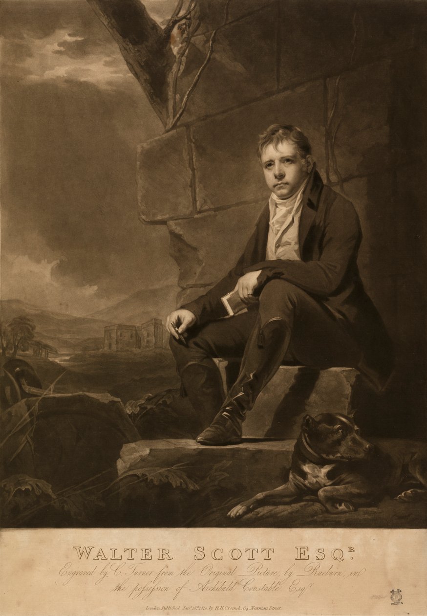 Sir Walter Scott af Charles Turner