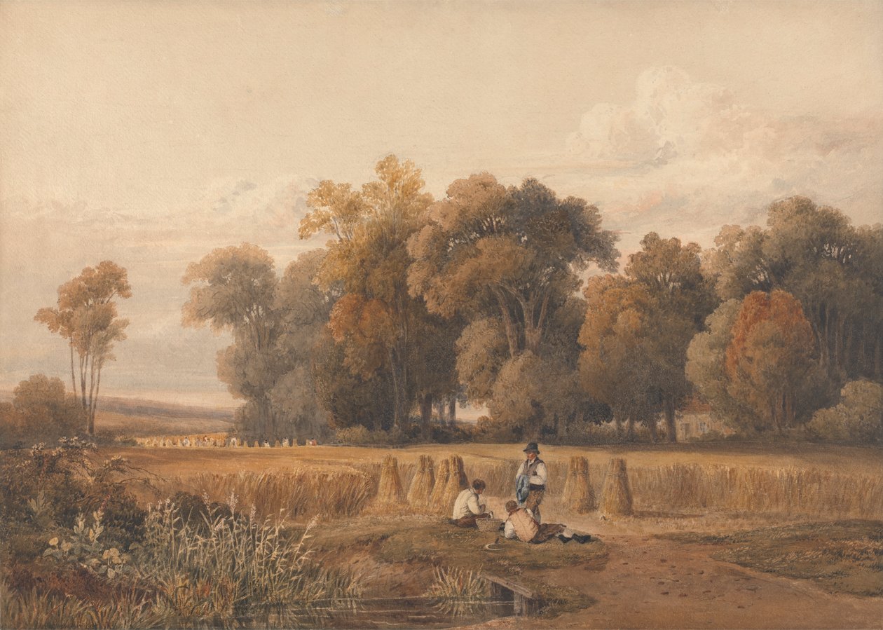 Høst - Middagshvilen af Charles Vincent Barber