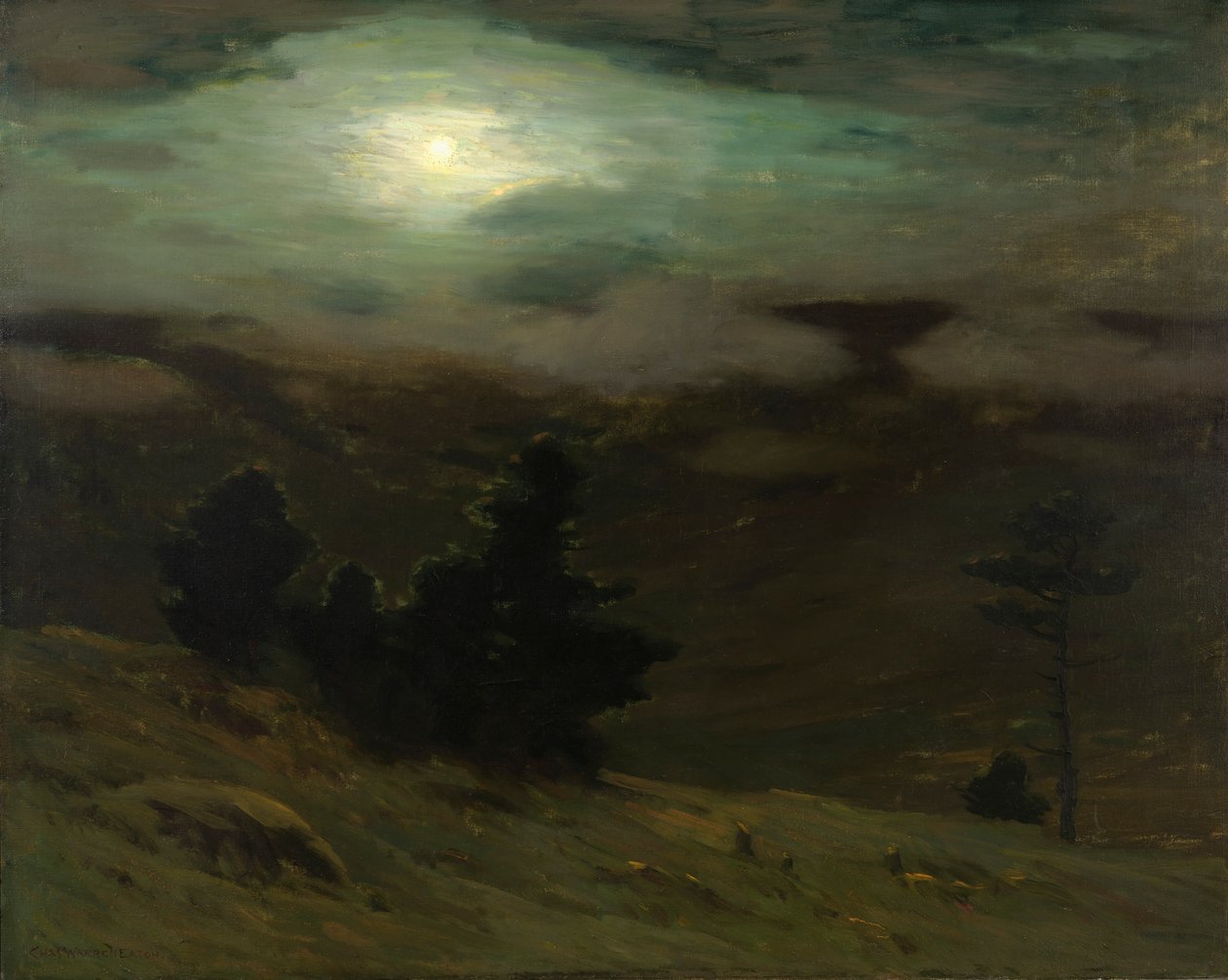 Samler tåger, 1905. af Charles Warren Eaton