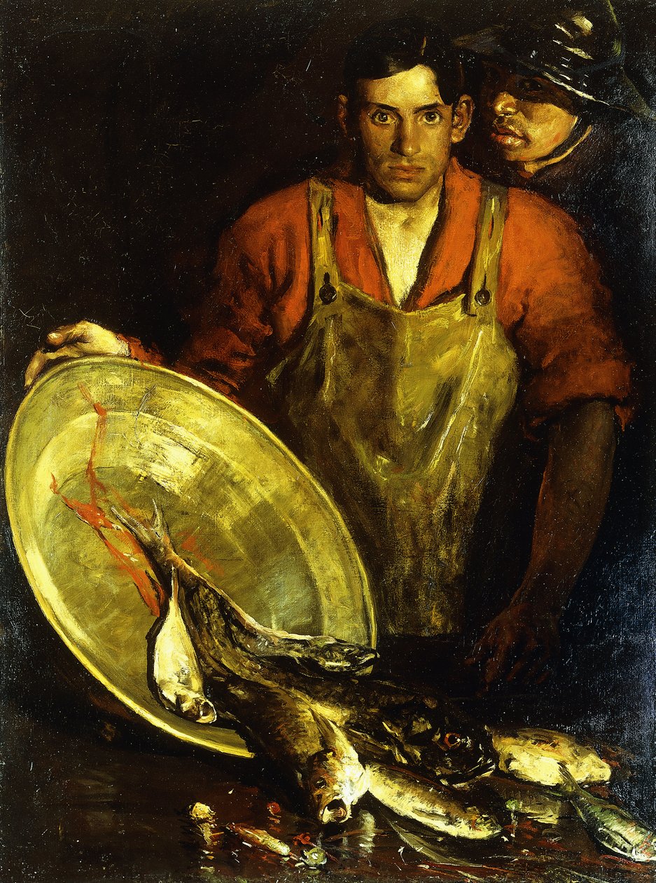 Fiskehandlere af Charles Webster Hawthorne