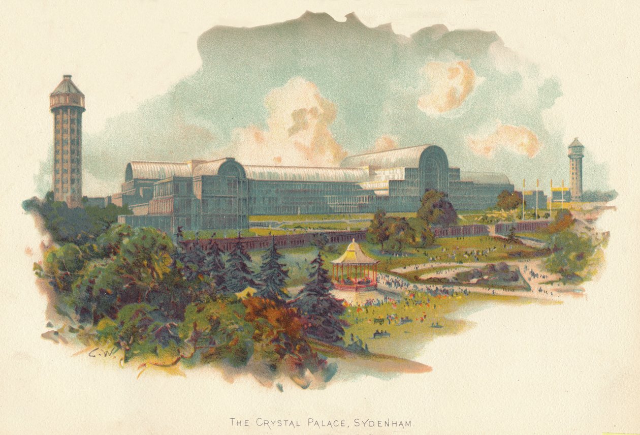 Crystal Palace, Sydenham, c1890 af Charles Wilkinson