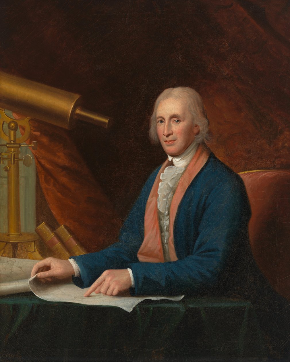 David Rittenhouse, 1796. af Charles Willson Peale