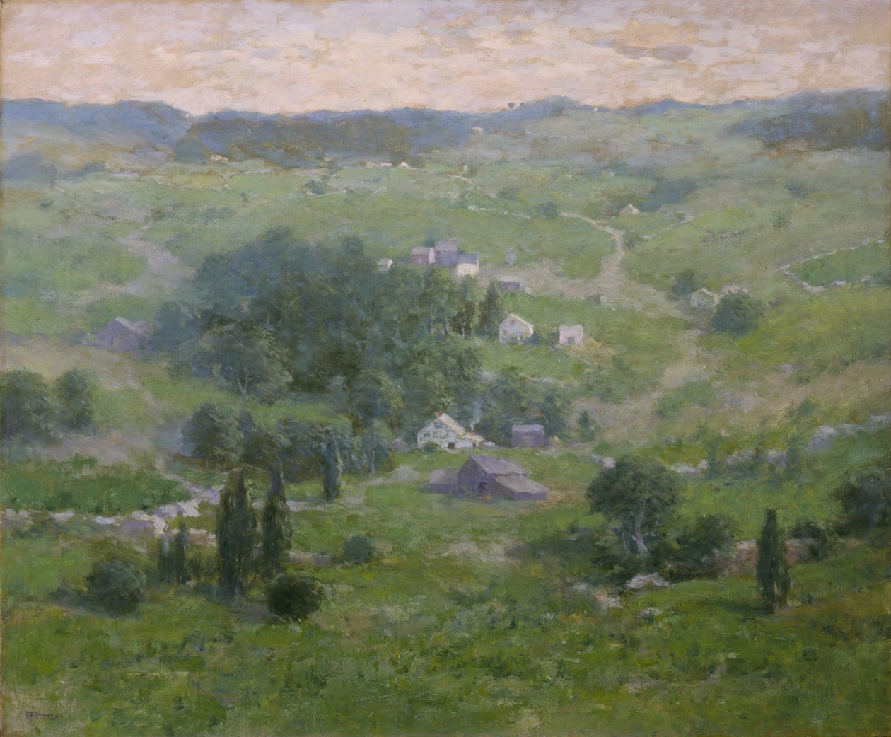 Forsommeren, før 1910. af Charlotte B. Coman