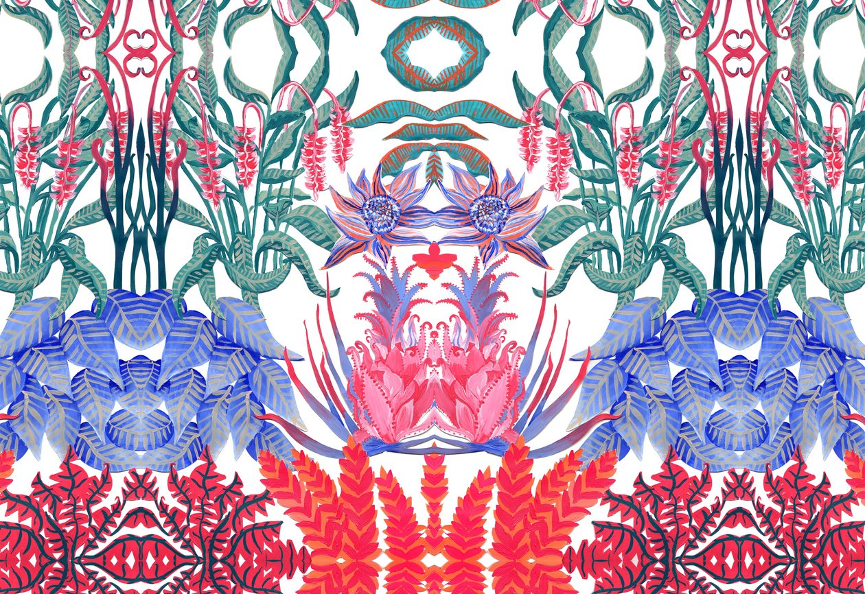 Jungle Jim, 2015 (akryl) af Charlotte Orr