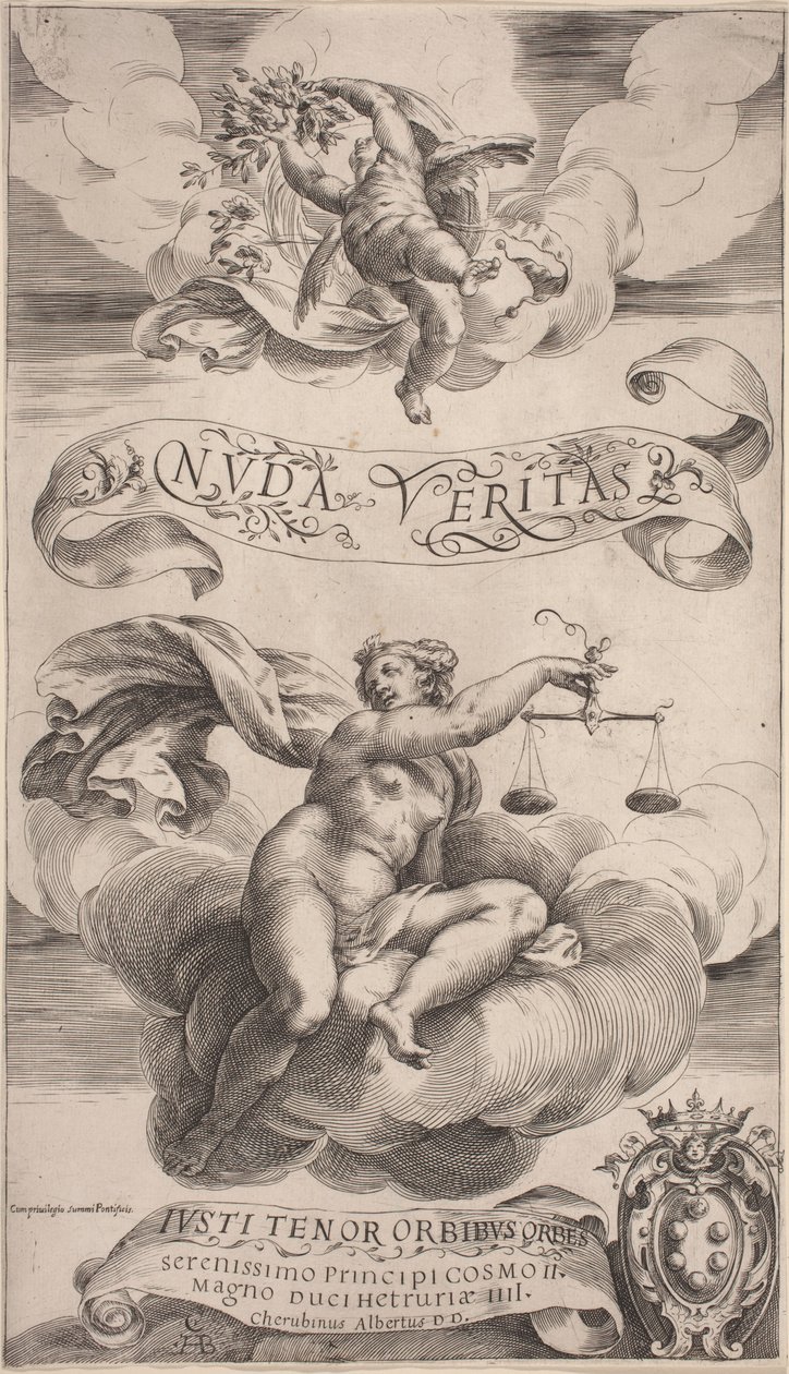 Sandhed og Retfærdighed af Cherubino Alberti