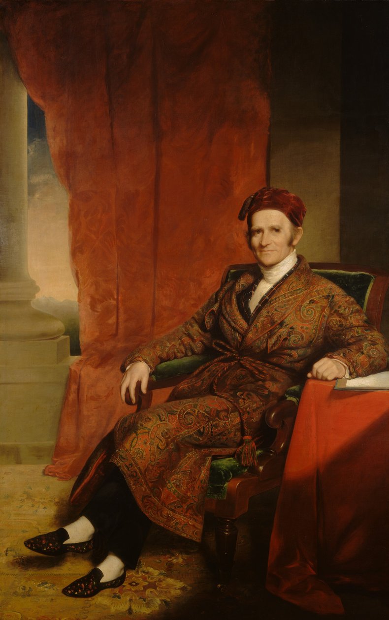 Amos Lawrence, ca. 1845. af Chester Harding