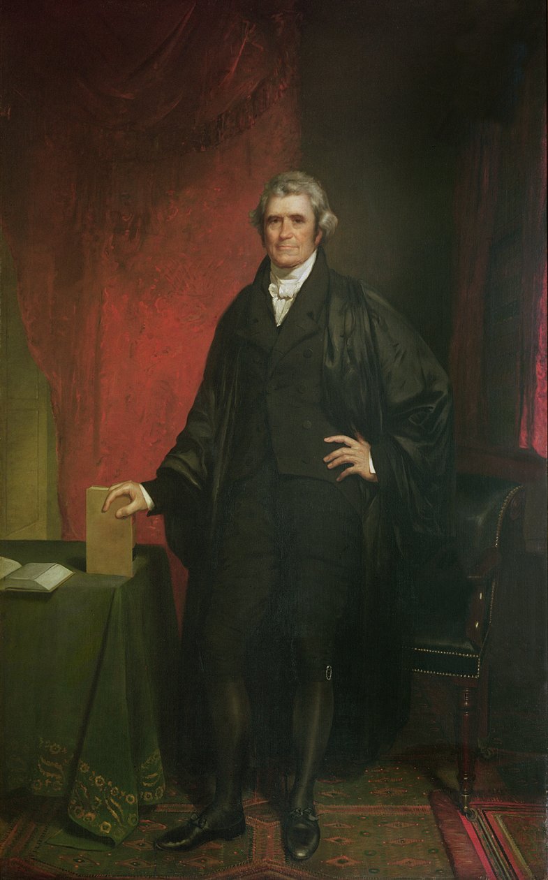 overdommer Marshall (1755-1835) af Chester Harding