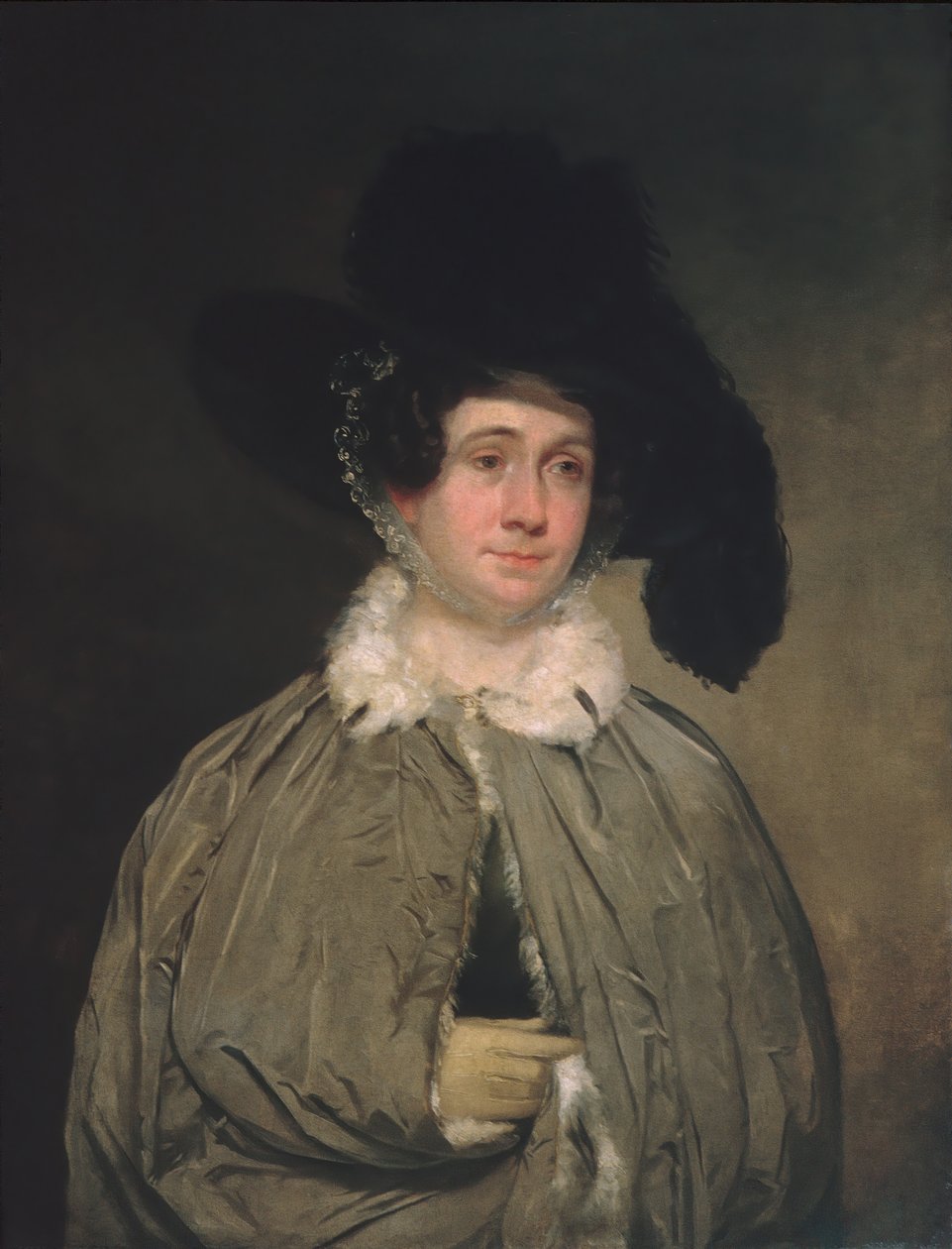 Mrs. Thomas Brewster Coolidge, ca. 1827. af Chester Harding