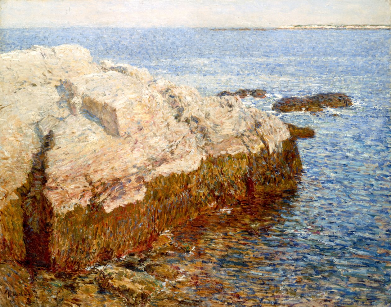 Cliff Rock af Childe Hassam