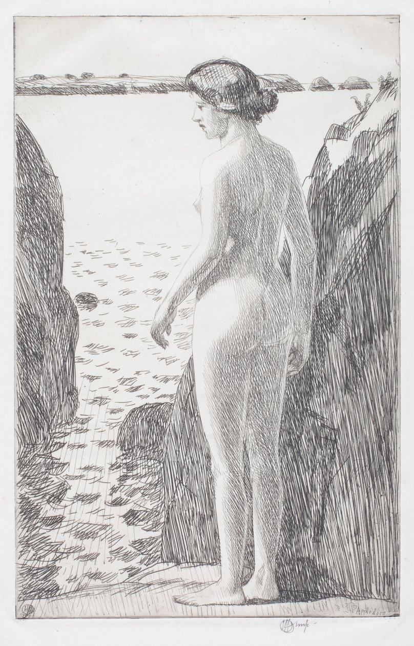 Appledore af Childe Frederick Hassam
