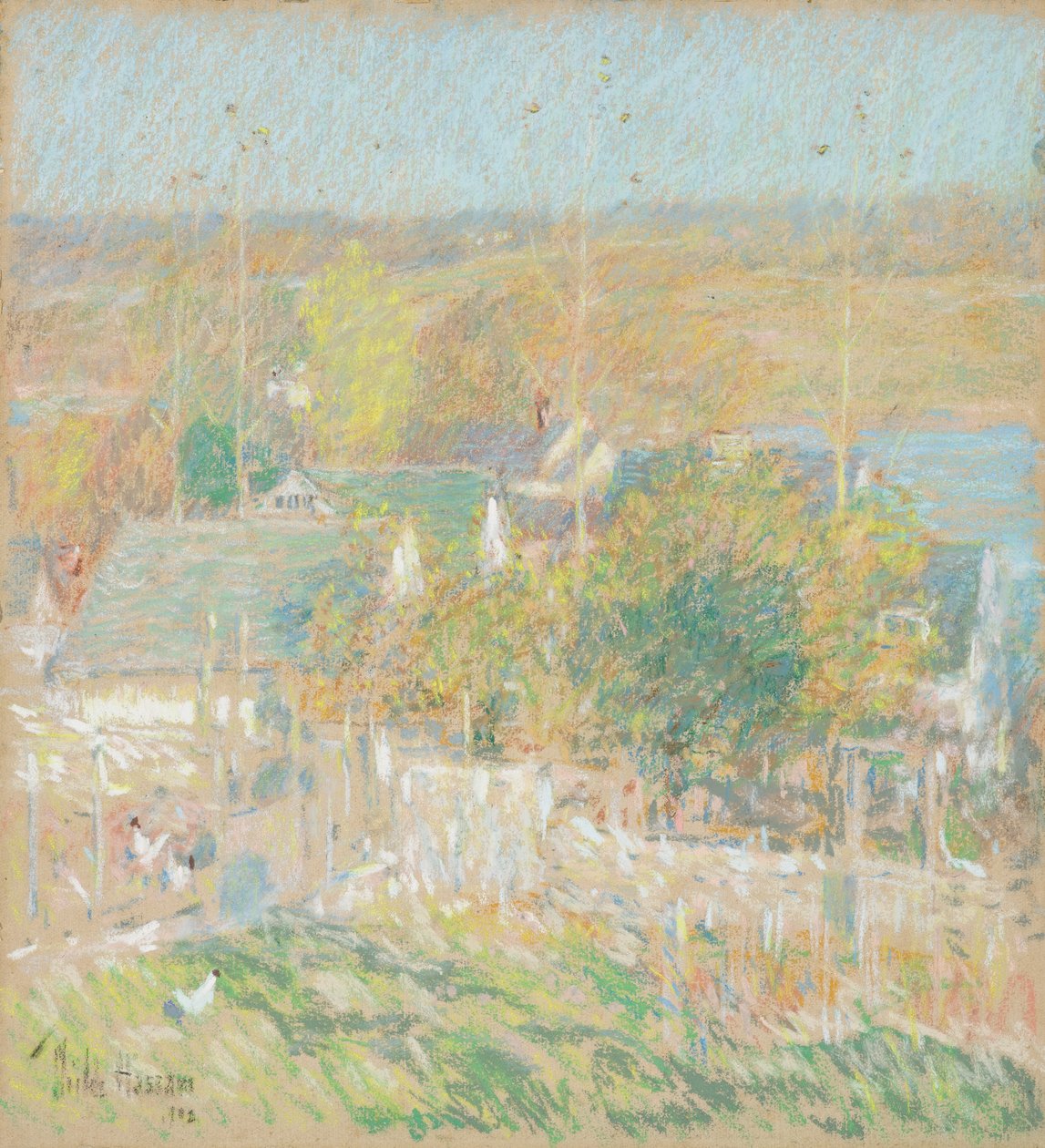 Efterår af Childe Frederick Hassam