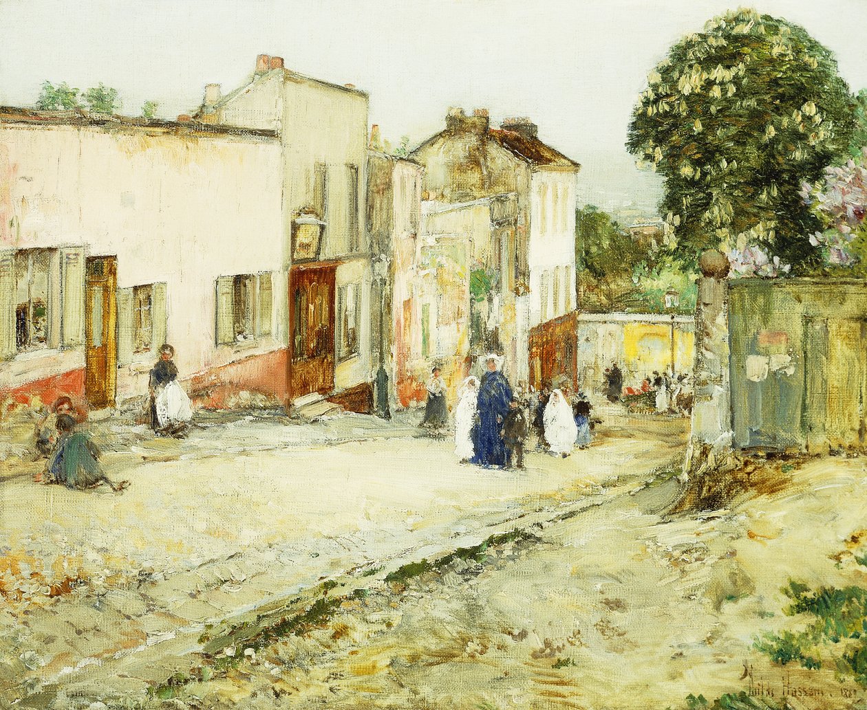 Konfirmationsdag af Childe Frederick Hassam
