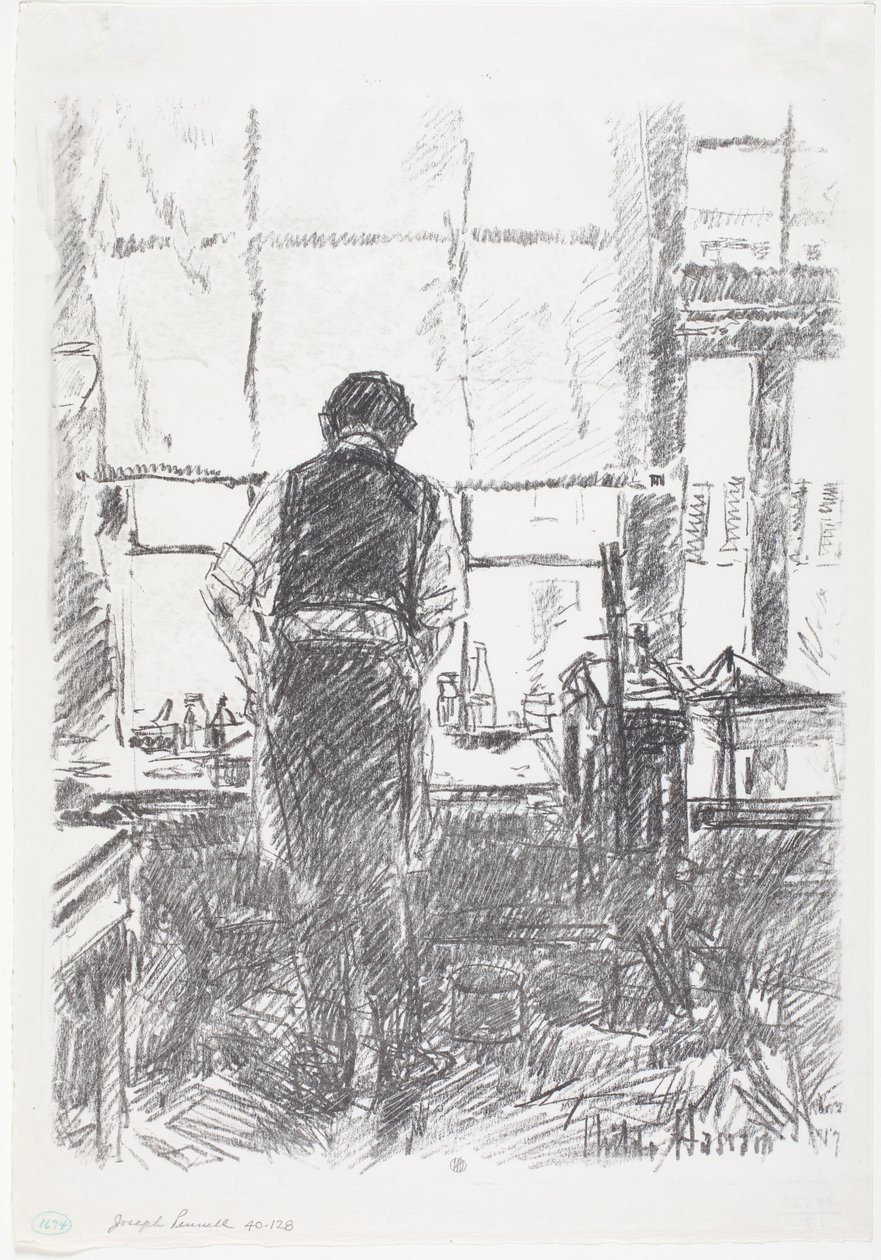 Joseph Pennell af Childe Frederick Hassam