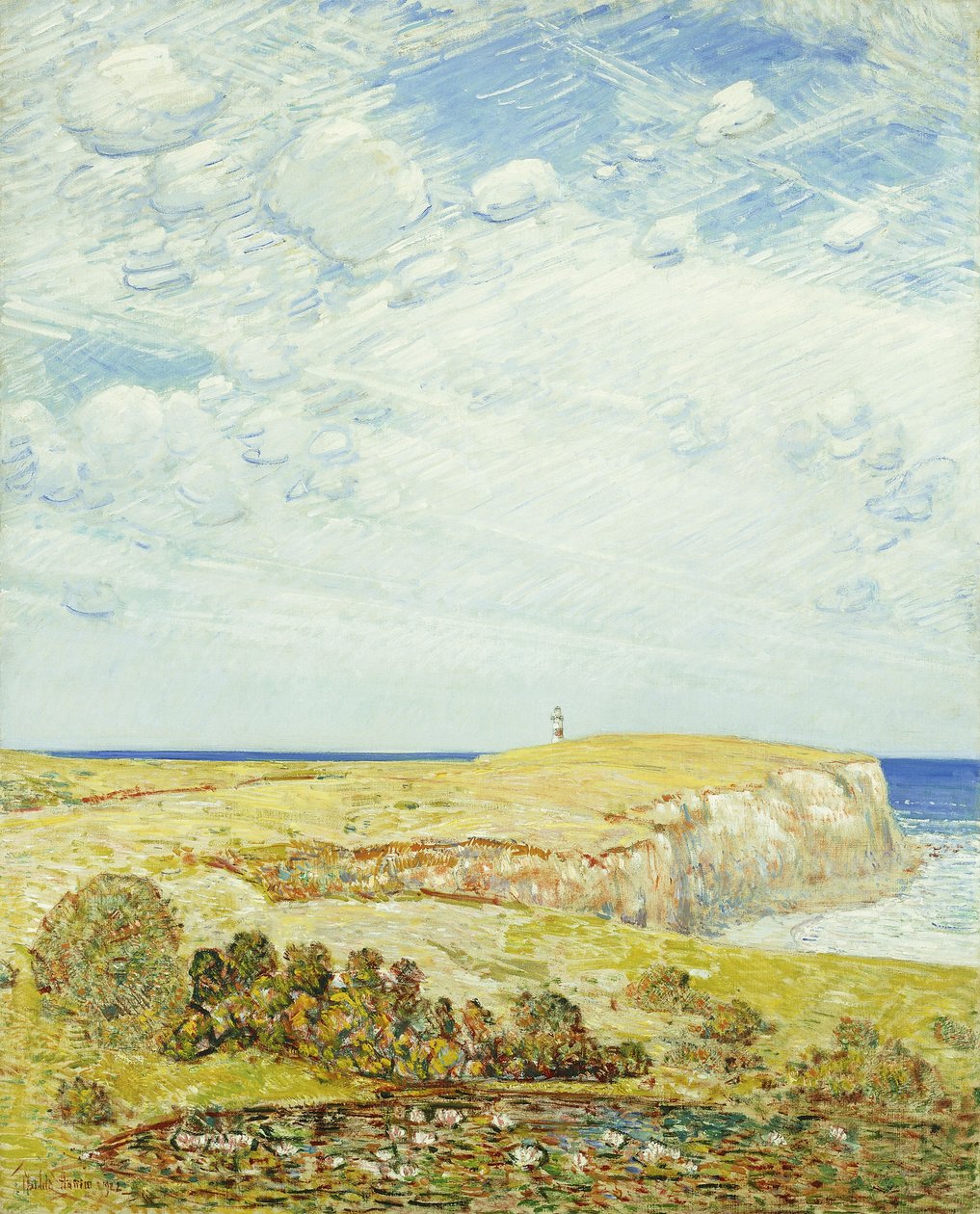 Montauk Point af Childe Frederick Hassam