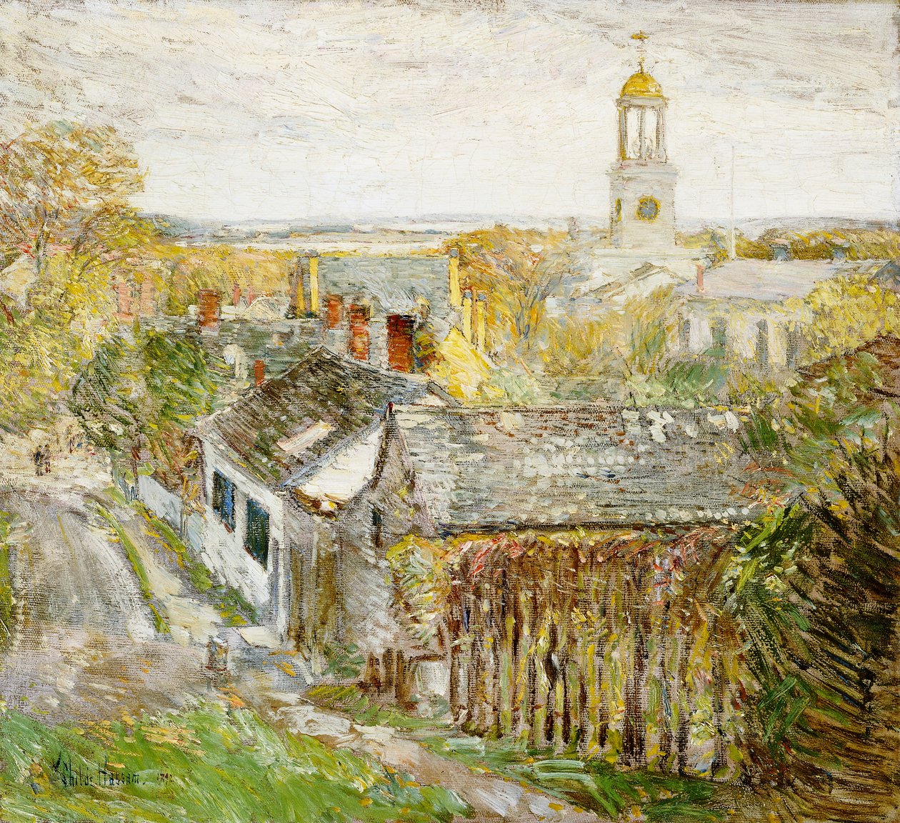 Quincy, Massachusetts af Childe Frederick Hassam