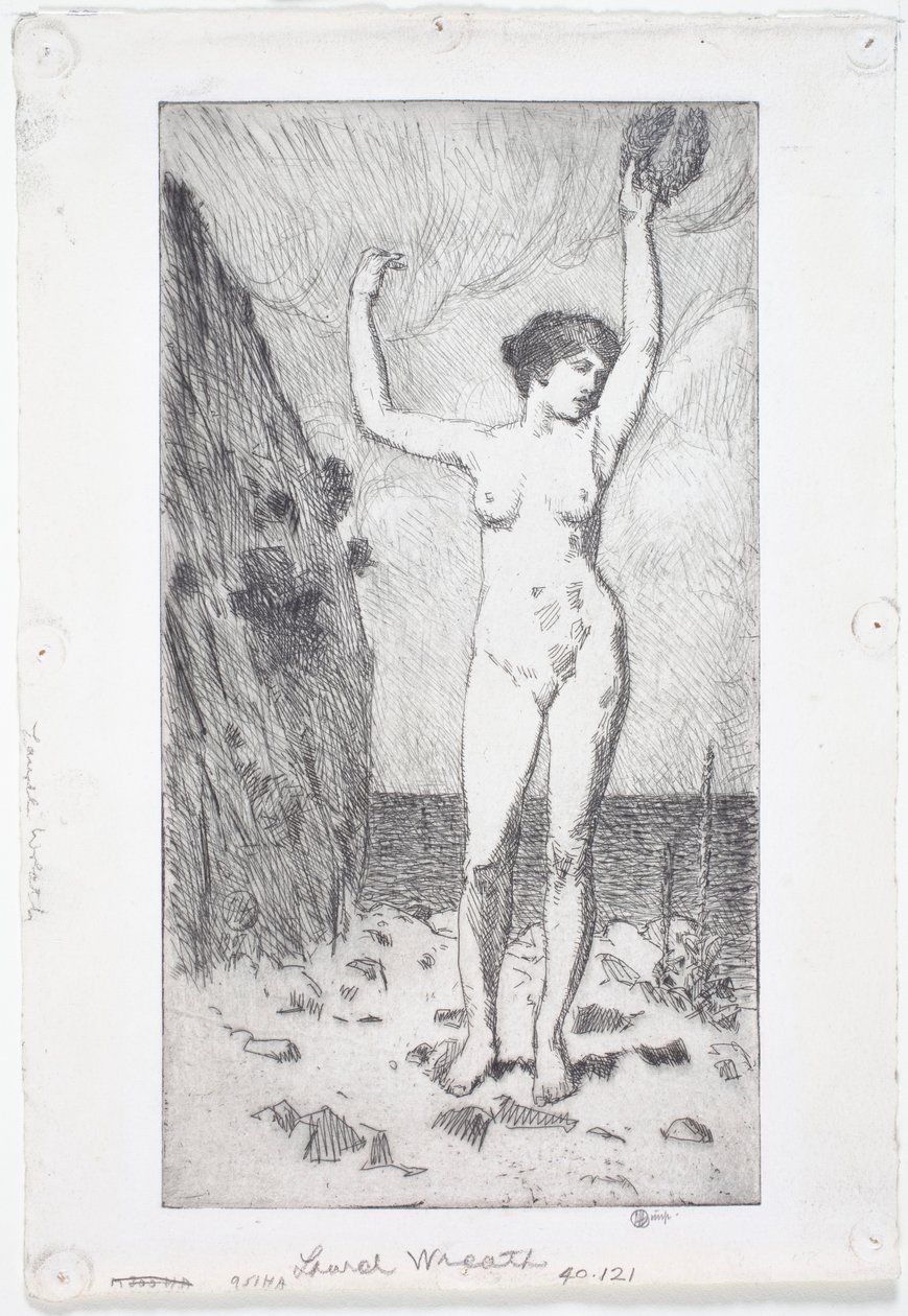 Laurbærkransen af Childe Frederick Hassam