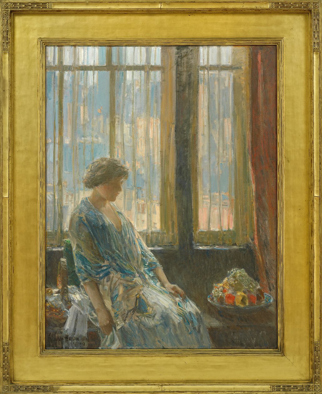 New York-vinduet af Childe Frederick Hassam