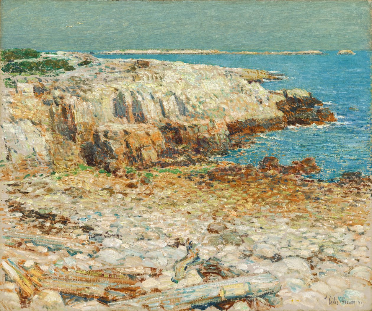 Et Nordøstnæs af Childe Hassam