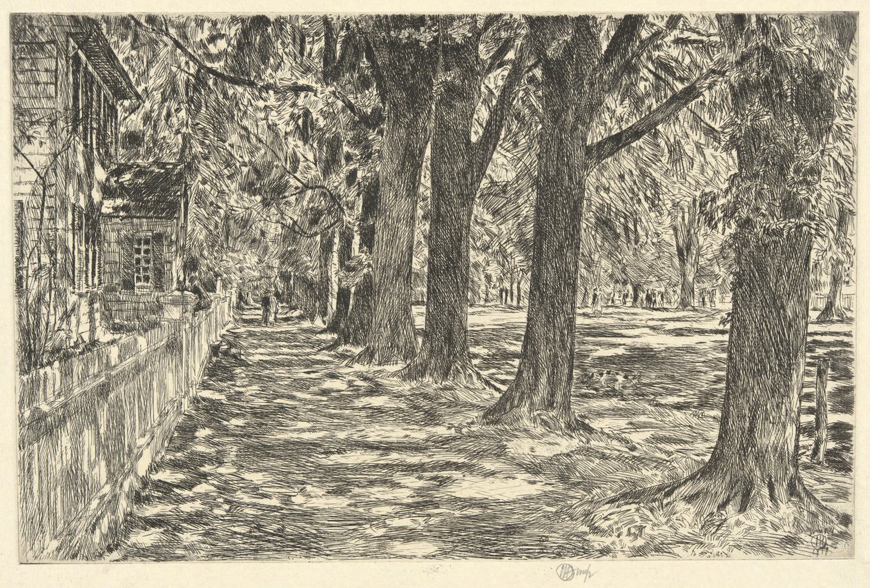 Easthampton, 1917 af Childe Hassam
