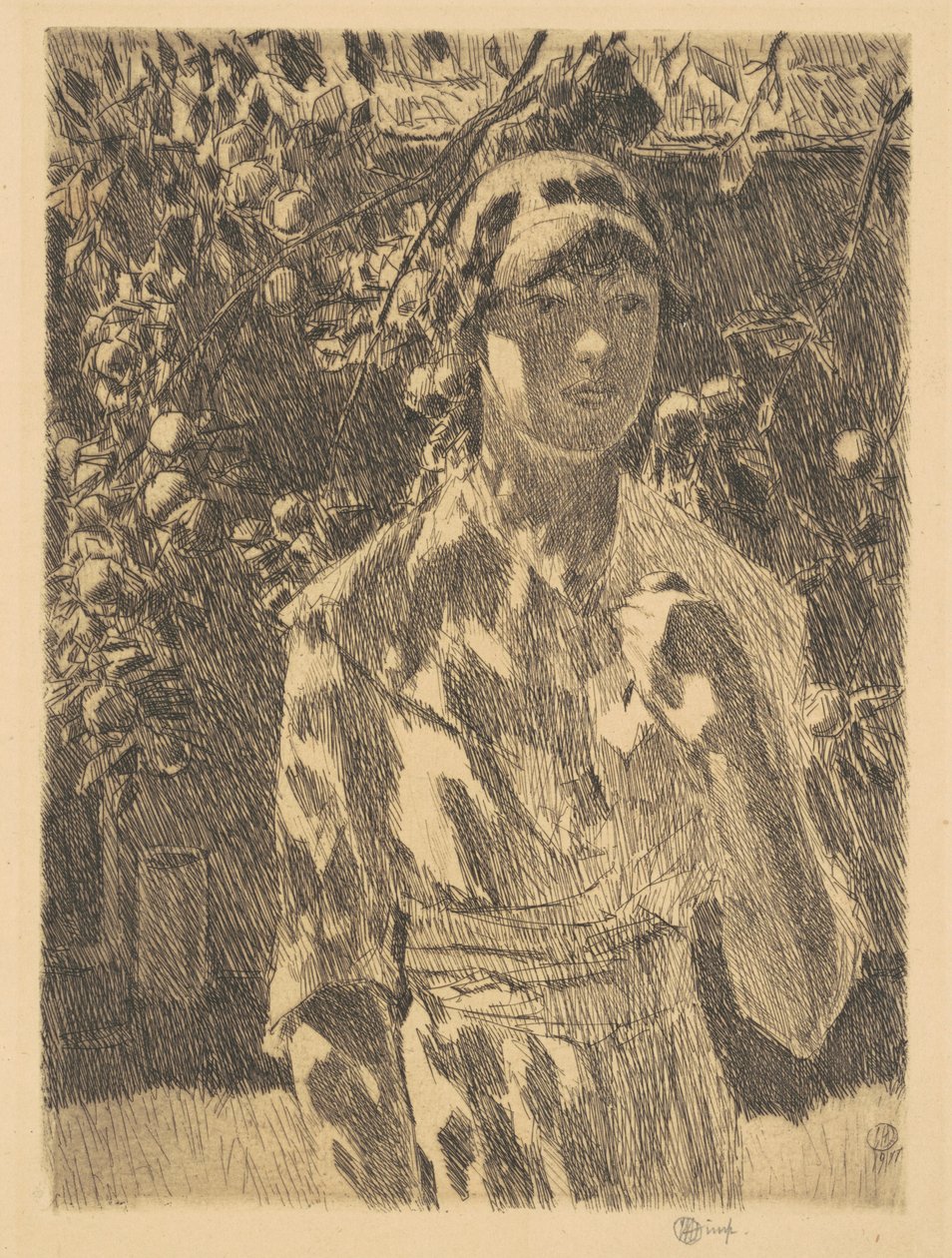 Helen Burke af Childe Hassam