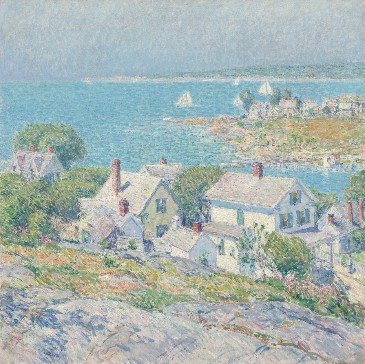 New Englands forland af Childe Hassam