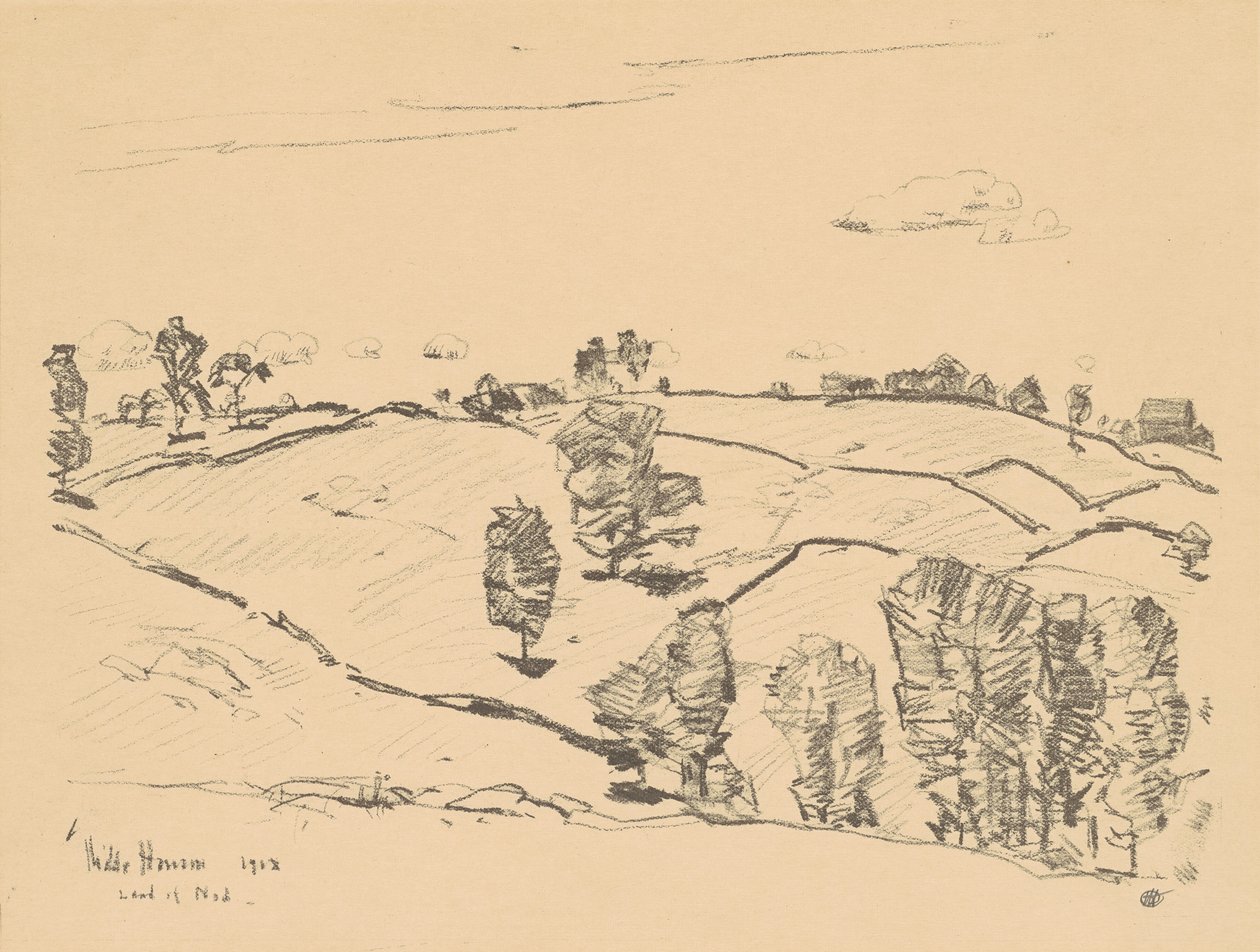 Stengærde, Land of Nod af Childe Hassam