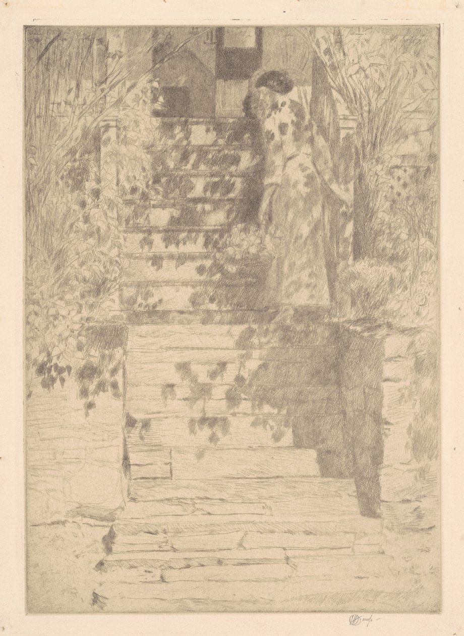 Trinene af Childe Hassam